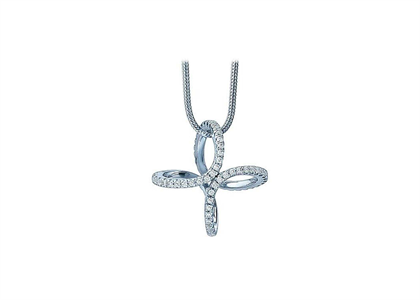 Rhodium Plated | Cross Pendants